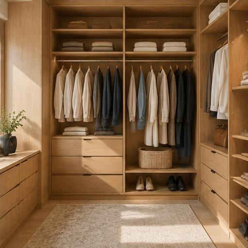 Imagen de referencia de closets y vestieres, opción 6